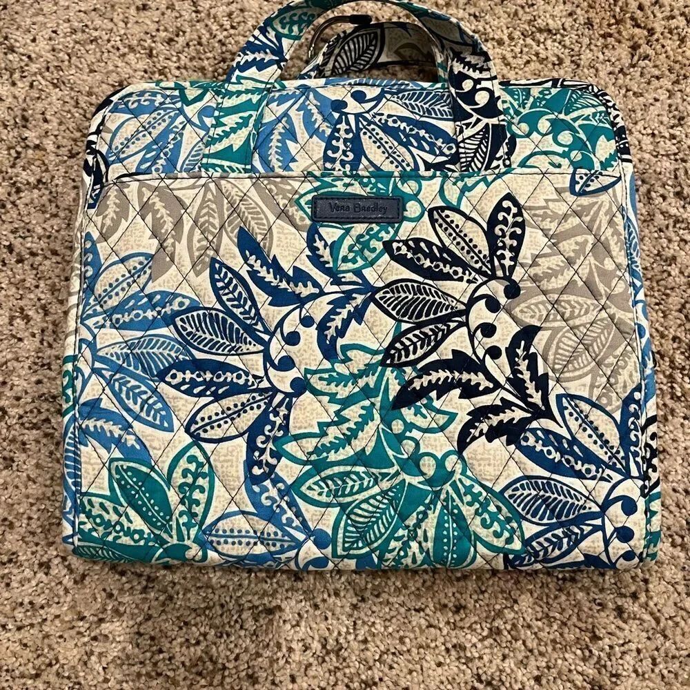 Vera Bradley Blue and Green Floral Bag